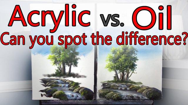 Acrylics vs oils: get to know the differences 