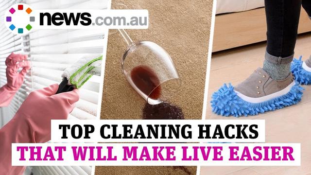 We tried these easy cleaning hacks and they're life-changing 