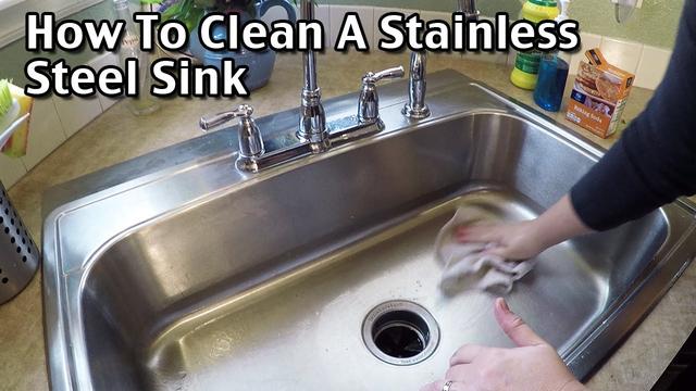 Use these easy tricks to clean your sink in the kitchen 