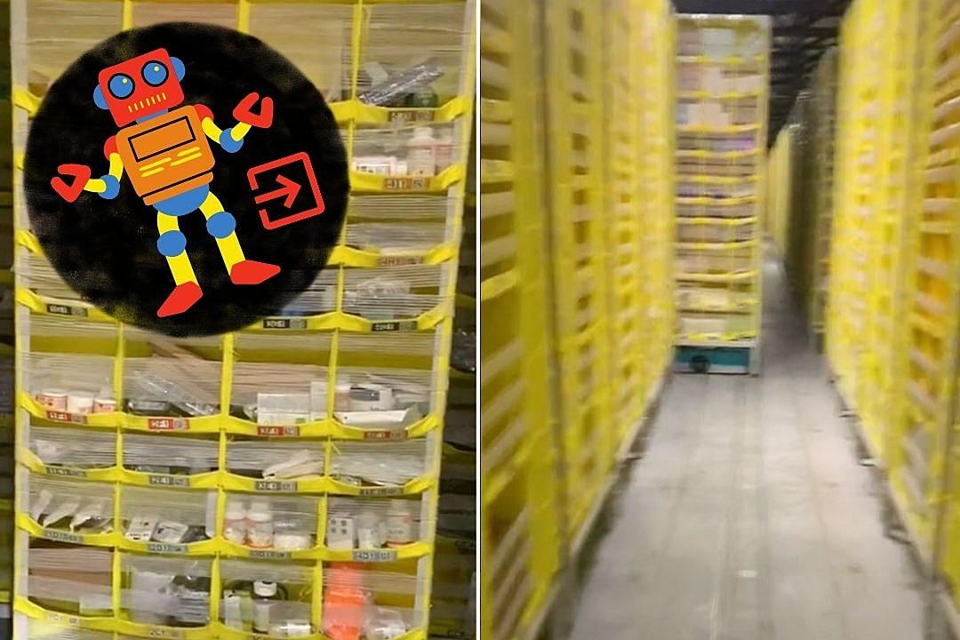 Amazon Employee Allegedly Becomes Trapped by Robotic Shelves in Warehouse: Watch