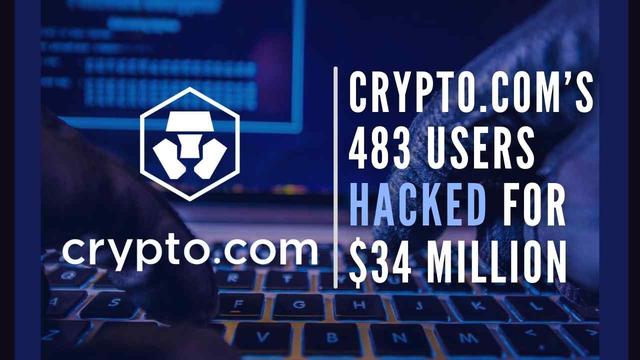 Crypto.com Hack Hits 483 Users, Drains  Million in Funds 