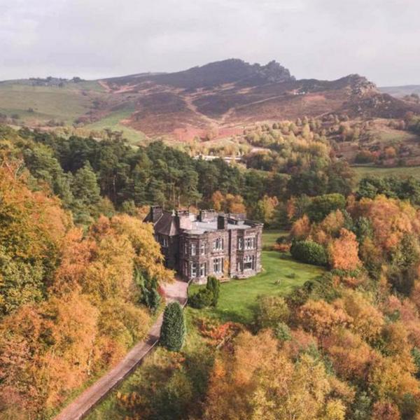 Staffordshire Moorlands grand hall for sale with seven bedrooms 