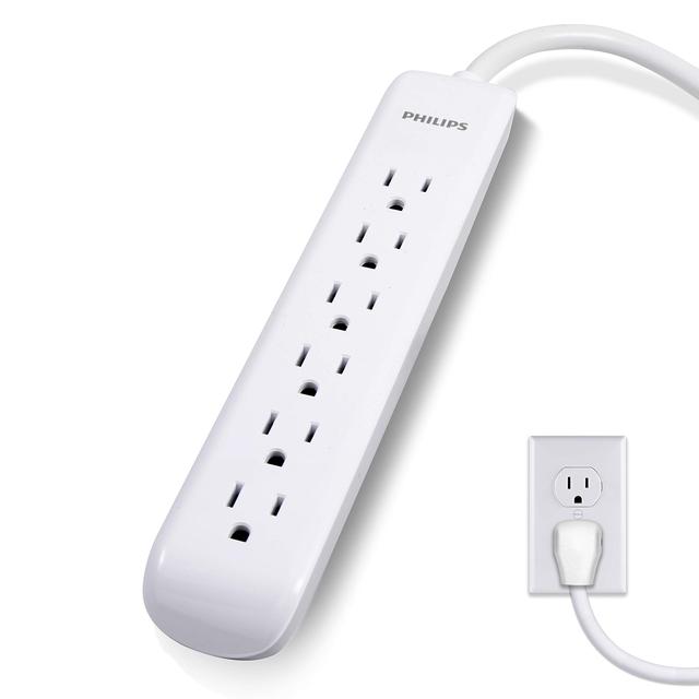 Philips 6-Outlet Surge Protector Power Strip review: Robust features, remarkably low price 