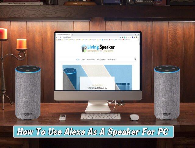 How to use an Amazon Echo as a computer speaker