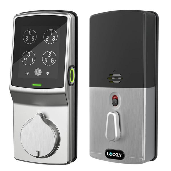 Lockly Flex Touch Bluetooth smart lock has an app and biometric 3D fingerprint scanner 