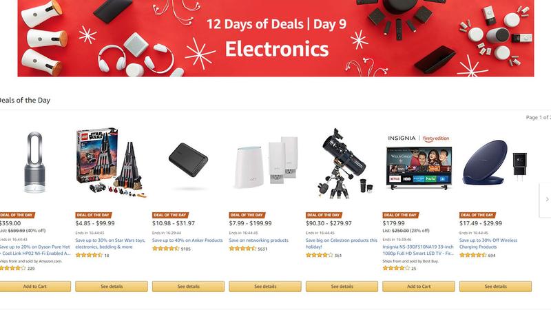 Huge List Of Amazon’s Year End Deals 2018 