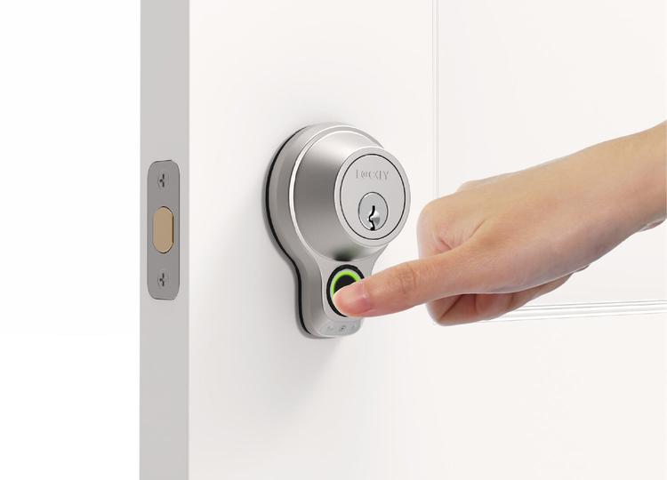 Lockly Flex Touch ditches the bulk in favor of a slimmer fingerprint smart lock