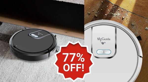 Killer eBay deal: 77% off MyGenie GMAX robot vacuum cleaners