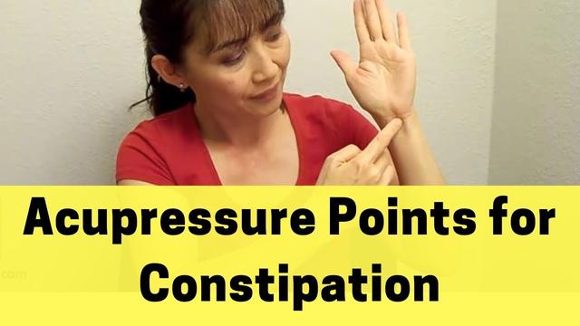 Pressure Points for Relieving Constipation