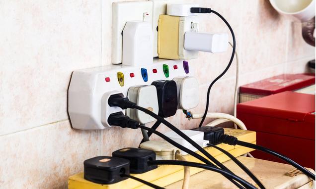 How to avoid overloading your plug sockets at home