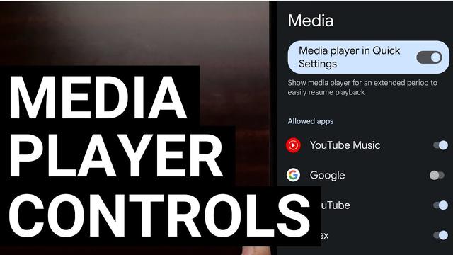 How to Remove Media Widgets From Android Quick Settings 