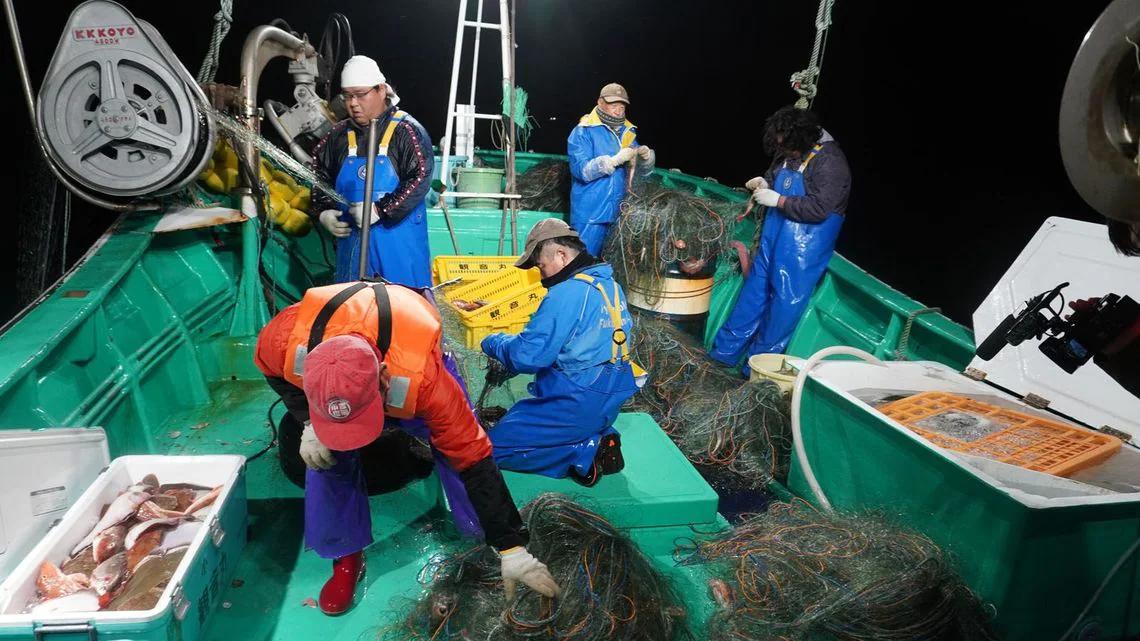 Is it catastrophic impact on local fisheries, causing the reputation of the fishermen increasing due to nuclear power and marine release?