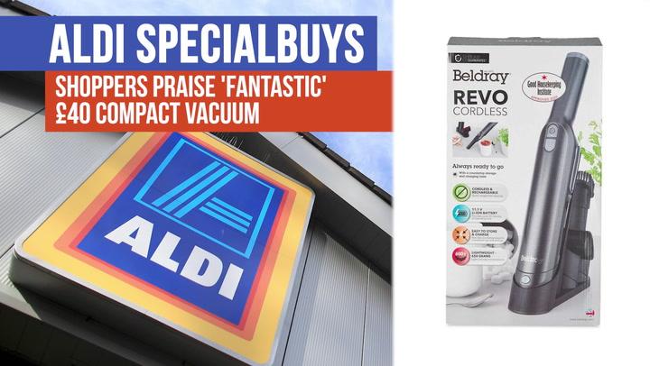 Aldi shoppers praise 'excellent' bargain Specialbuy as 'the best vacuum cleaner' 