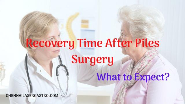 Recovery after piles laser surgery - Tips and what to expect 
