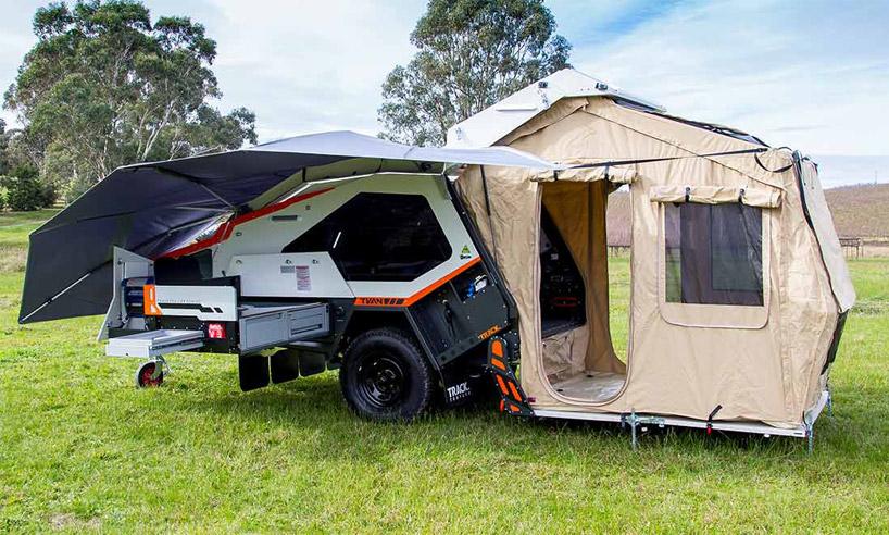 Hard-edged Tvan MK5 off-road caravan conquers the Outback 