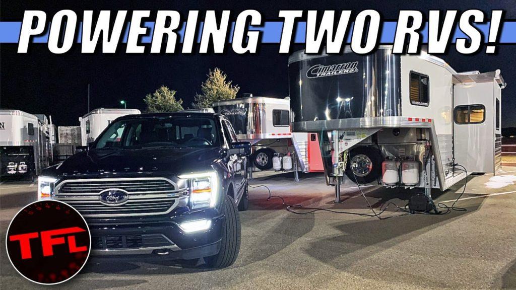 The New Ford F-150's Onboard Generator Can Power a Ridiculous Amount of Equipment 