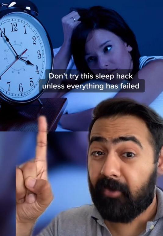 I’m a doctor and here's the secret hack to fall asleep quickly when all else fails 