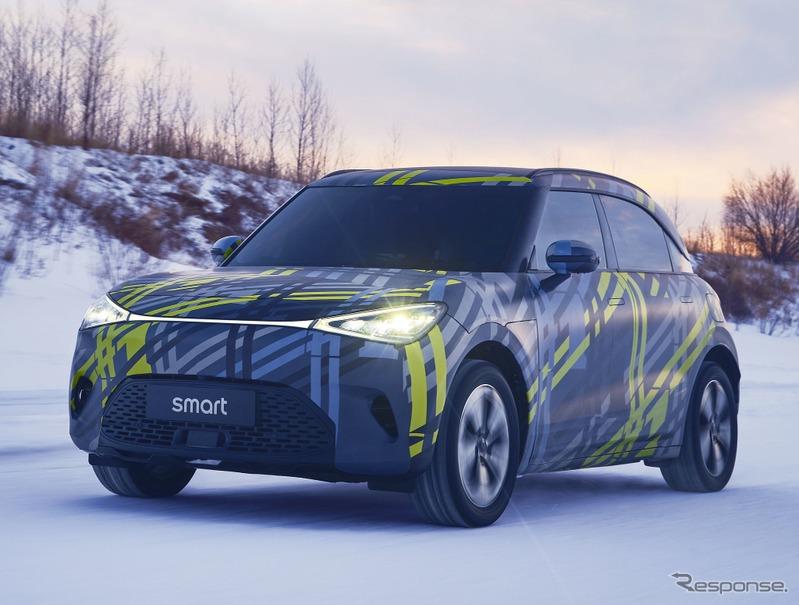 Smart EV next model, car name "Smart # 1" model to be announced in the second half of 2022