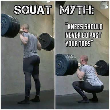 How Bad Is It Really if Your Knees Go Over Your Toes During Squats and Lunges?