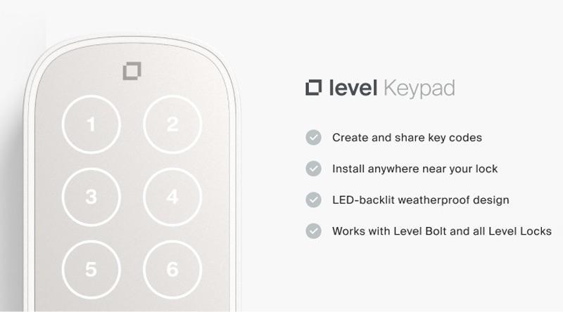 Level Keypad is a weatherproof keypad for Level Lock that lets you access your home via key codes Guides 