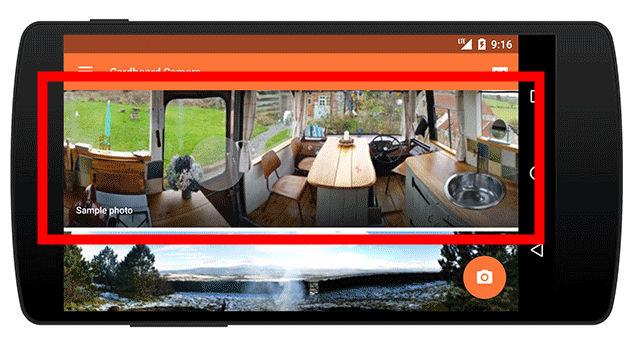 Googleがパノラマ写真をVRに変換するアプリ「Cardboard カメラ」をリリース 