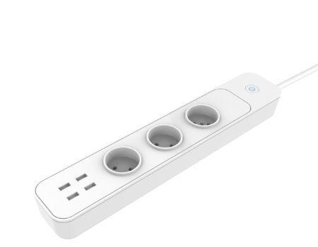 French Standard WIFI Smart Power Strip,Smart Outlet Extender with 3Sockets&4USB, smart power strips smart outlet extender smart power board - Buy China power strips on Globalsources.com