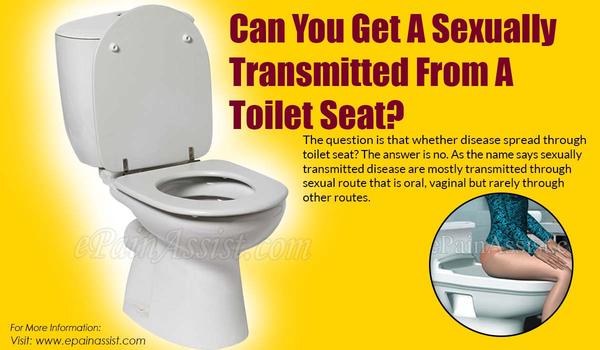 Toilet infection is not from dirty toilets 