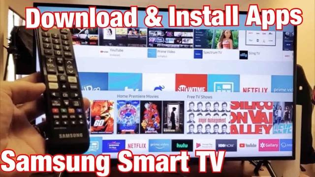 How to update apps on a Samsung smart TV 