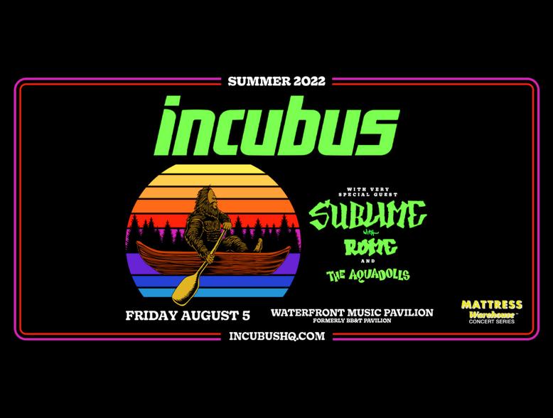 Win tickets to Incubus and Sublime with Rome 