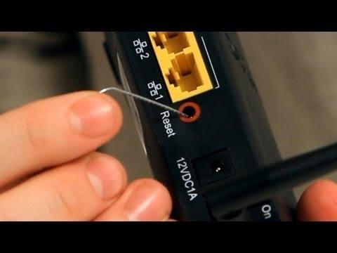 How to reset your router 