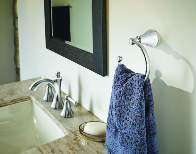 The New Moen® Wynford™ Collection Adds Exceptional Beauty To The Bathroom 