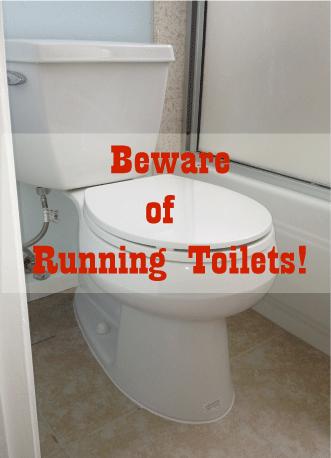 Is Your Toilet Running Up Your Water Bill? 