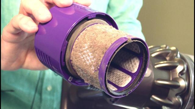 How to clean a Dyson filter