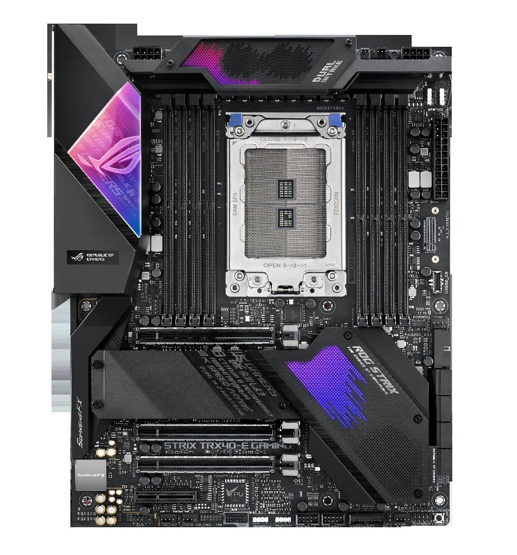 第3世代Ryzen Threadripper CPU向けAMD TRX40マザーボードのまとめ ASUS、AORUS、ASRock、MSI 