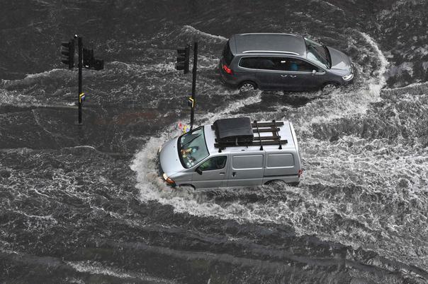 ‘It’s a tragedy’: Londoners count the cost after a month of rain in 90 minutes 1/26Flash flooding: July 2021 