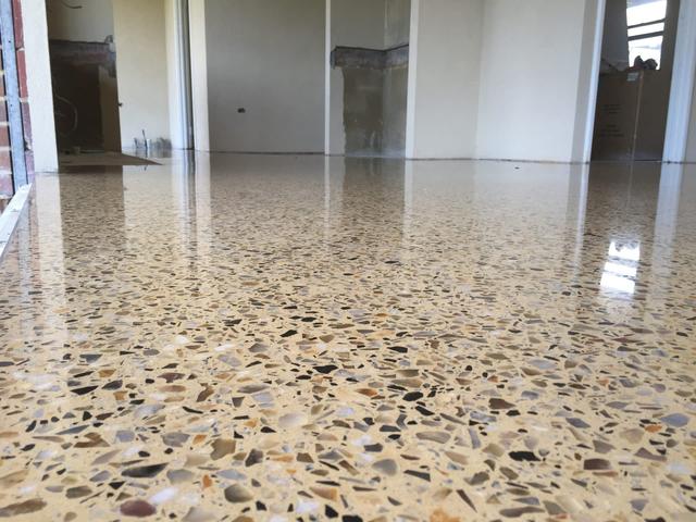 Polished concrete 