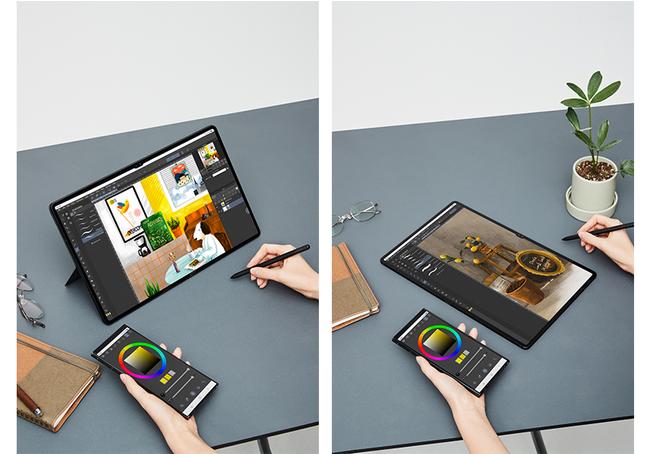 「CLIP STUDIO PAINT」が「Galaxy Tab S8シリーズ」にプリインストール　2月10日から全世界のGalaxy Storeで提供される新機能「コンパニオンモード」を搭載 