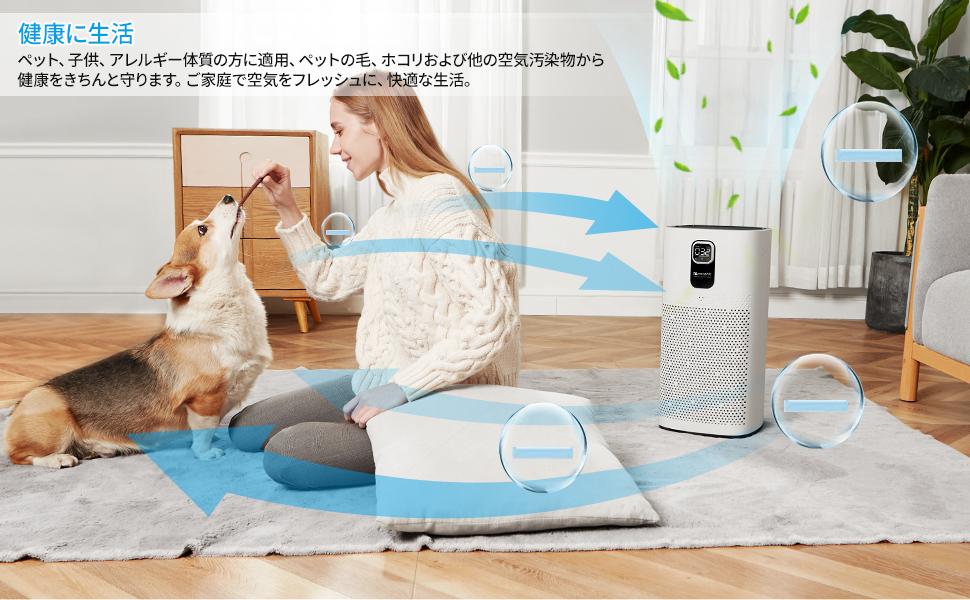Released "Proscenic A9 Air Purifier" equipped with dust, pollen, allergen, and antivirus functions