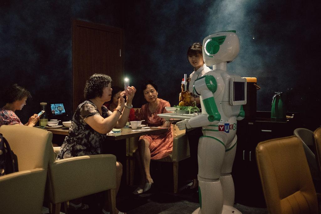 The robots are coming! Meet the automated waiters ready to take over Manchester's dining hotspots