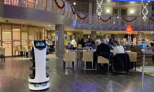 The robots are coming! Meet the automated waiters ready to take over Manchester's dining hotspots 