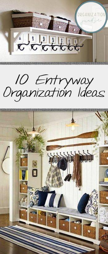 Organizing an entryway – 10 clever ways to arrange a home’s entrance 