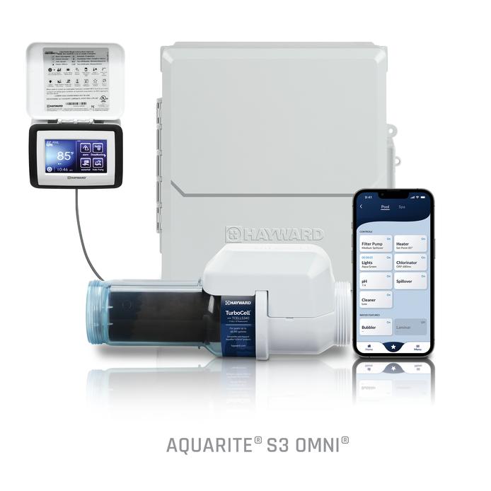 Hayward Introduces Advanced AquaRite S3 Salt Sanitization System -