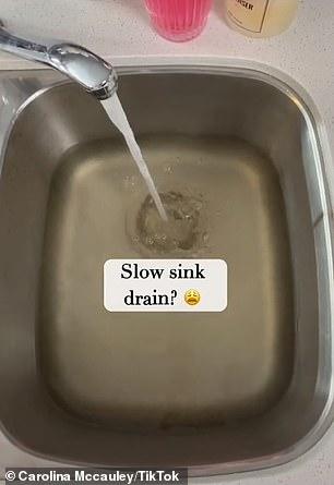 Aussie mum shares her easy method for fixing a slow draining sink 
