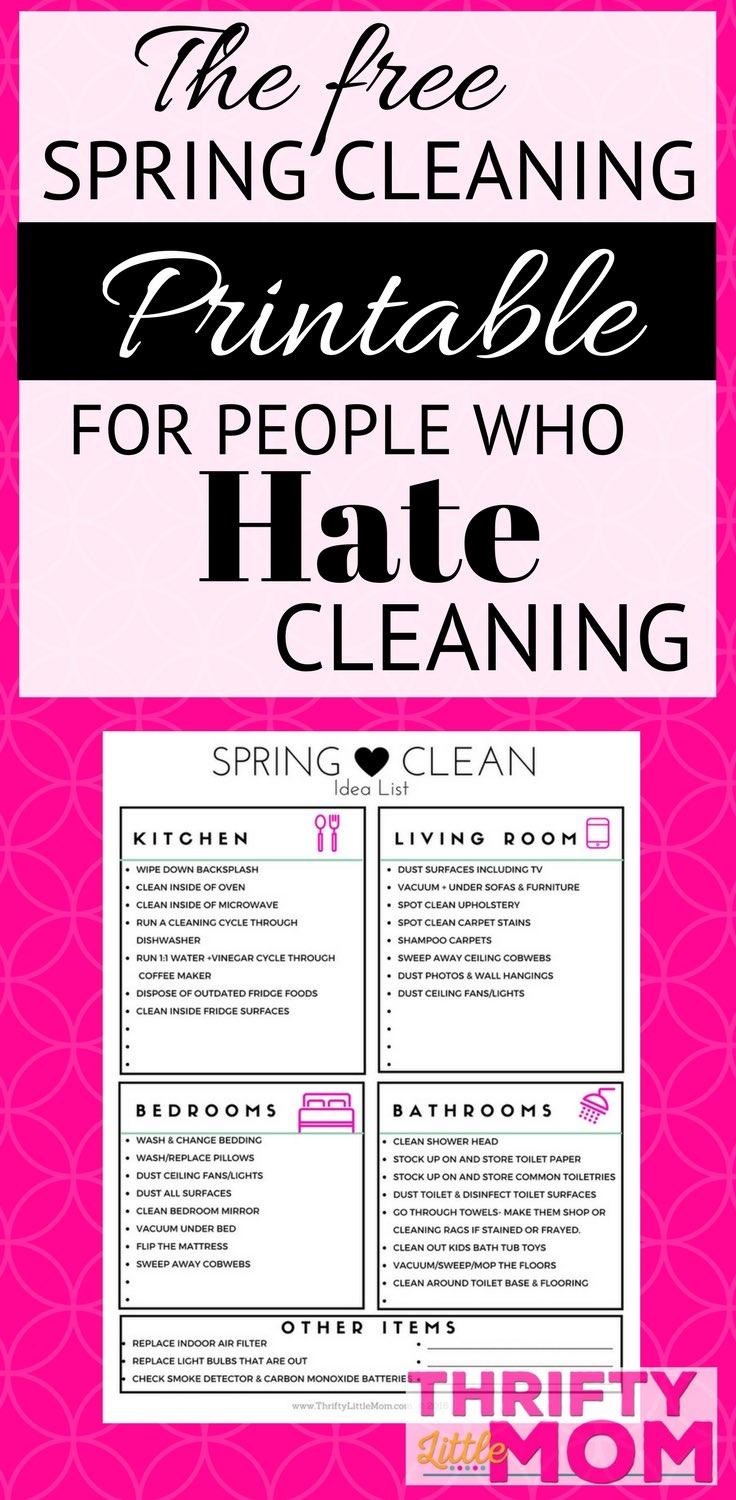 Easy Spring Cleaning Tips For People Who…Hate Cleaning