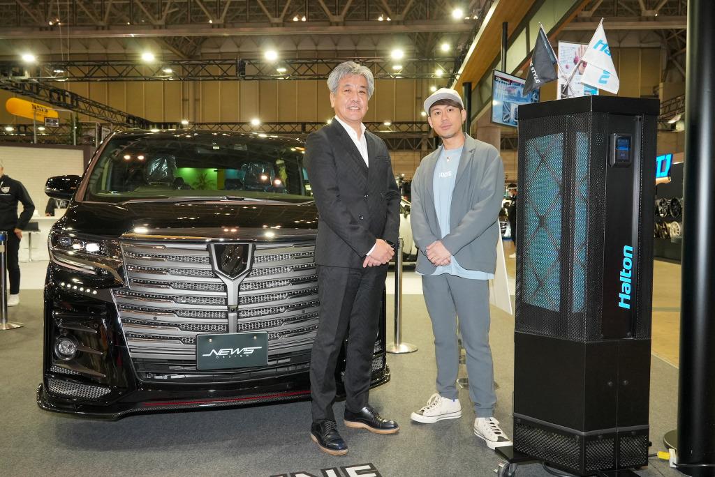  音楽を楽しむ車内の「空気」もきれいに：アルパインニューズ×ハルトン…東京オートサロン2022