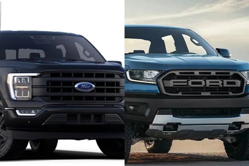 Ford alpha pickup spec check: F-150 vs. Ranger Raptor