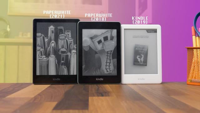 Kindle Paperwhite (2021) vs. Kindle Paperwhite (2018) 