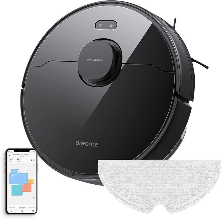 The Dreametech D9 robot vacuum and mop combo is on sale with this code 