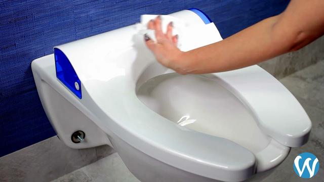 He created the world’s first smart toilet seat years ago and now it’s making a big splash nationwide 