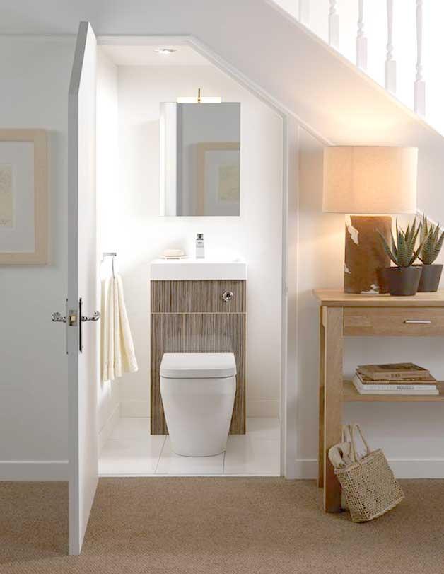 Under stairs toilet ideas – and advice on how to get a loo installed 